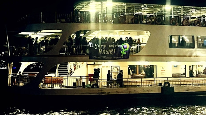 11. Yargı Paketi’ni Protesto Eden Kadın ve LGBTİ+’lar Hakkında da Soruşturma!