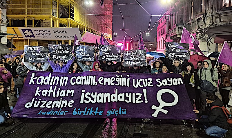 Dilovası Münferit Değil Kapitalist Düzenin Cinayeti eylemi